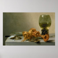 A Still Life with a Roemer and a Gilt Cup