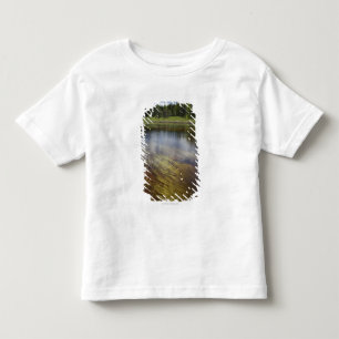 A Still Pond Reflecting The Clouds Toddler T-Shirt