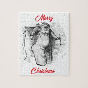 A Stocking Full (1879) by Thomas Nast.  Jigsaw Puzzle