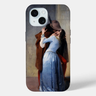 A Stolen Moment: A Kiss Through the Ages iPhone 15 Case
