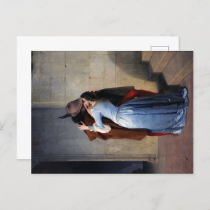 A Stolen Moment: A Kiss Through the Ages Postcard