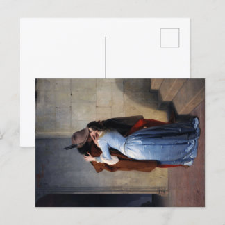 A Stolen Moment: A Kiss Through the Ages Postcard