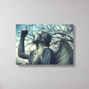 A Stone Angel Canvas Print