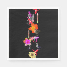 A Stopover in Paradise Paper Plate