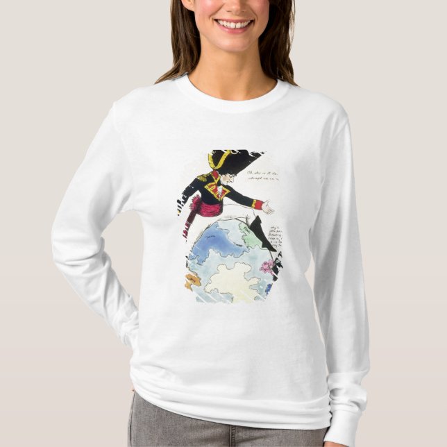 A Stoppage to a Stride over the Globe, 1803 T-Shirt (Front)