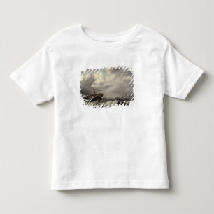 A Storm at Sea (oil on panel) Toddler T-Shirt