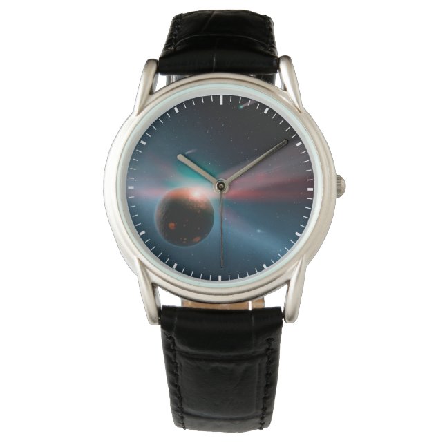 A Storm Of Comets In The Eta Corvi System. Watch (Front)