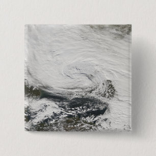 A storm over the Black Sea and the Sea of Azov 15 Cm Square Badge
