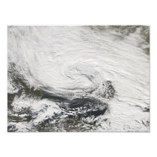 A storm over the Black Sea and the Sea of Azov Photo Print