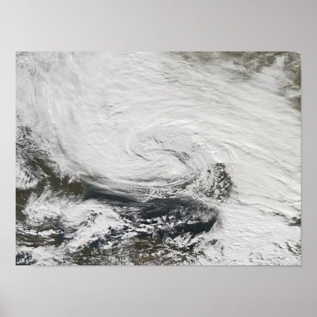 A storm over the Black Sea and the Sea of Azov Poster (Front)