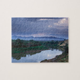 A stormy morning, with threatening clouds jigsaw puzzle