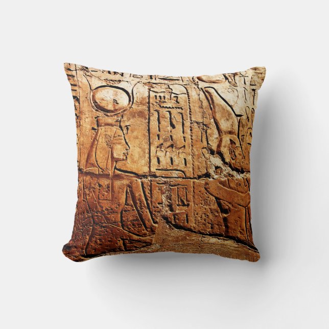 "A Story in Egypt" JTG Art Pillow (Front)