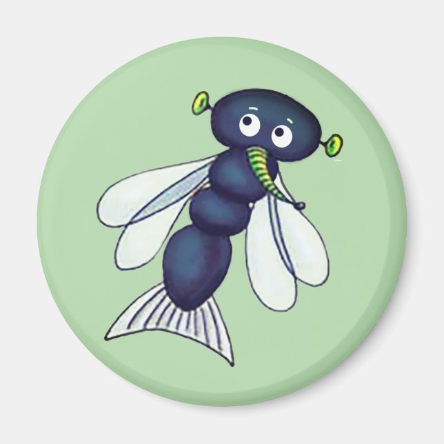 A strange monster magnet (Front)