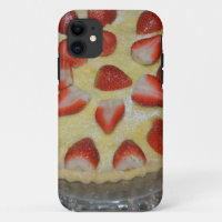 A strawberry cake