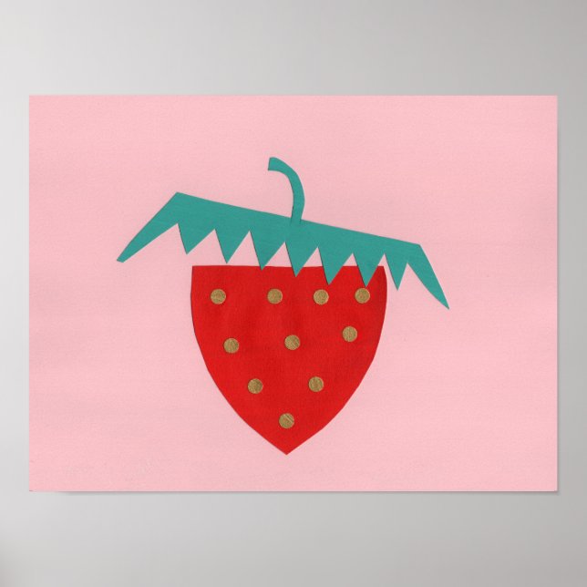 A Strawberry Poster (Front)