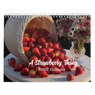 A Strawberry Thing 2027 Calendar
