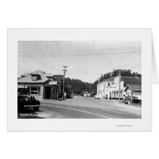 A Street Corner Scene (Front Horizontal)