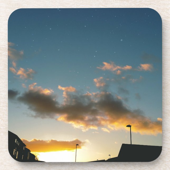 A street crowned with stars coaster (Front)
