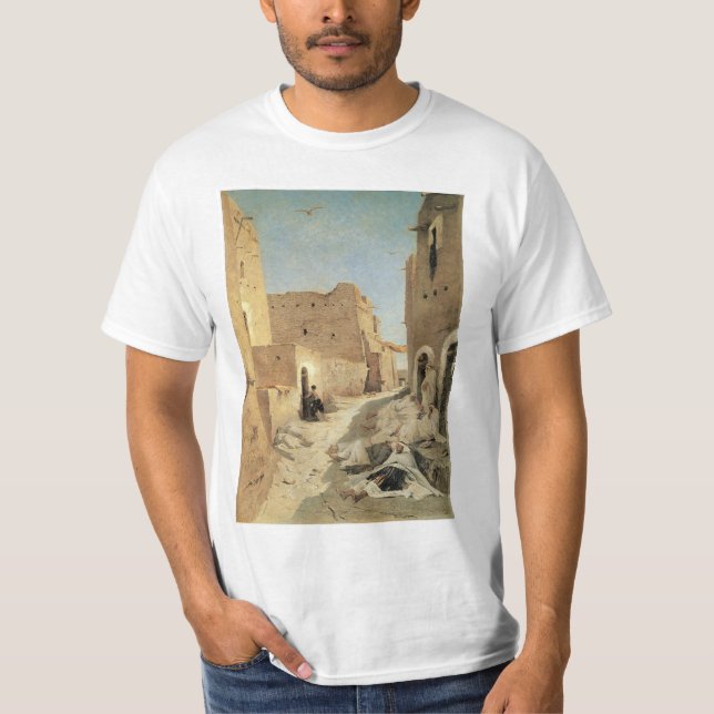 A Street in El-Agouat T-Shirt (Front)