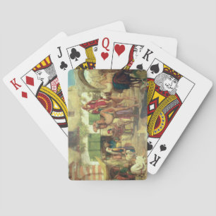A Street in Jerusalem, 1867 Playing Cards