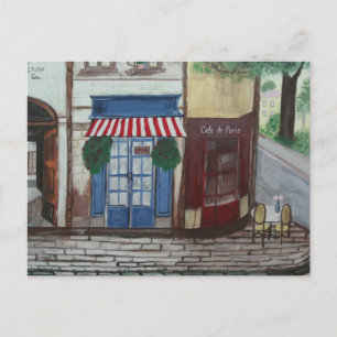 A Street in Paris Postcard