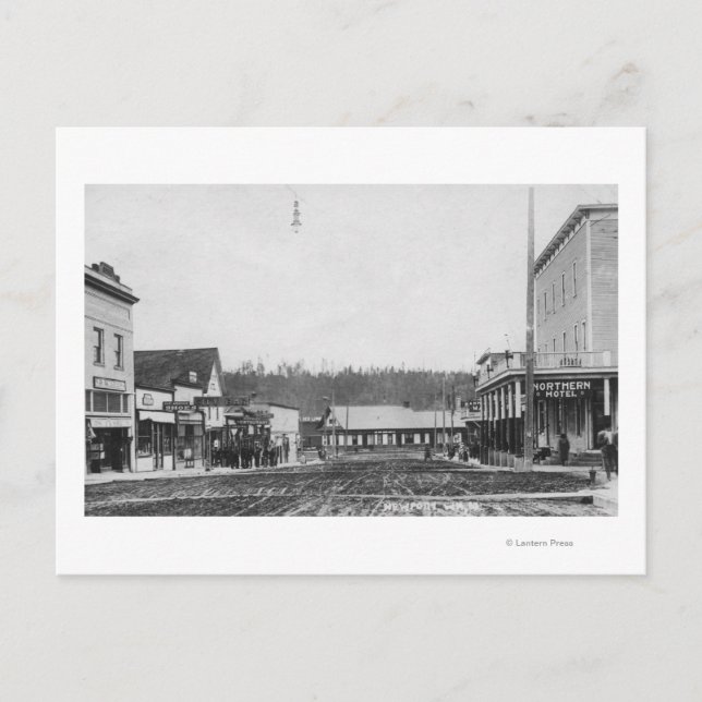 A Street Scene # 1 Postcard (Front)