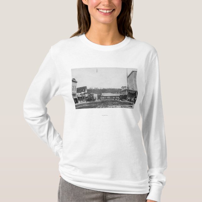 A Street Scene # 1 T-Shirt (Front)