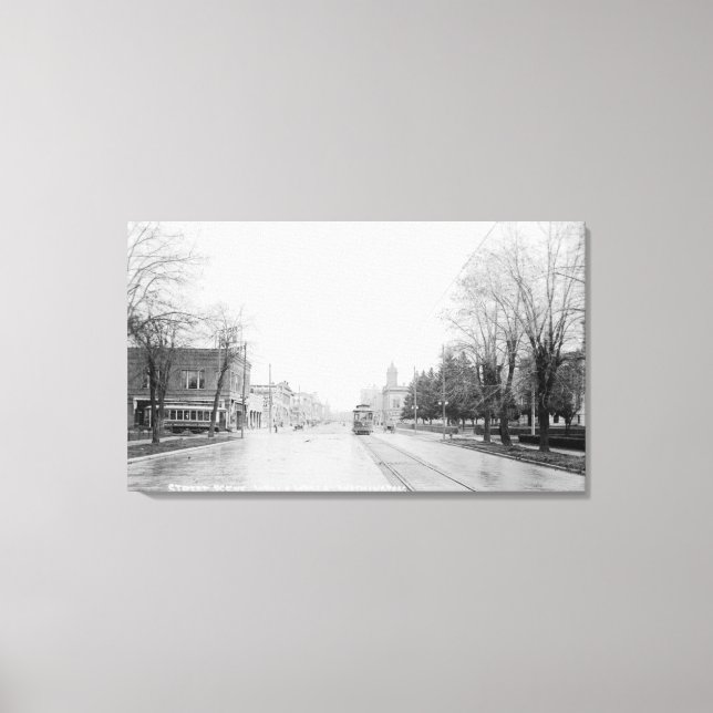 A Street Scene 7 Canvas Print (Front)
