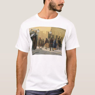 A street scene, outside a prison, 1868 T-Shirt