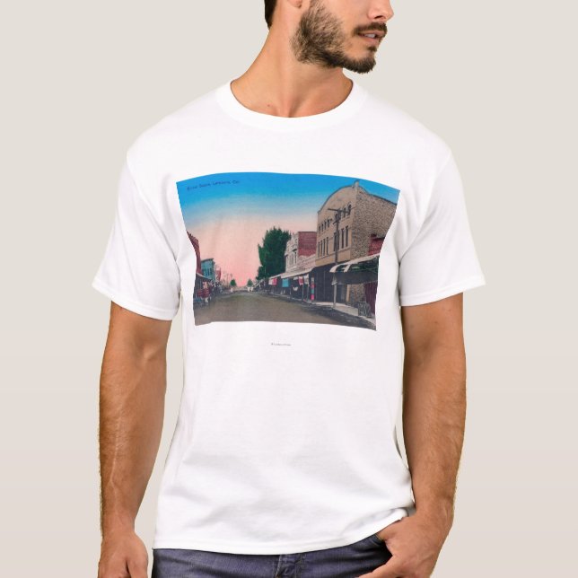 A Street SceneLemoore, CA T-Shirt (Front)