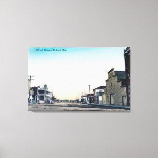 A Street SceneOrland, CA Canvas Print