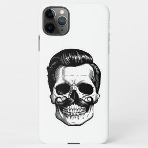 A strikingly detailed pop art sticker of a skul... iPhone 11Pro max case