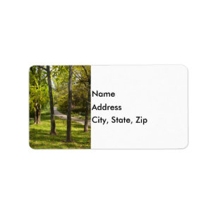 A Stroll in the Park Label