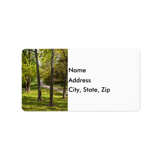 A Stroll in the Park Label (Front)