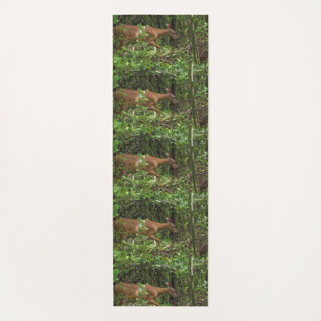 A Stroll Through the Woods Yoga Mat (Front)