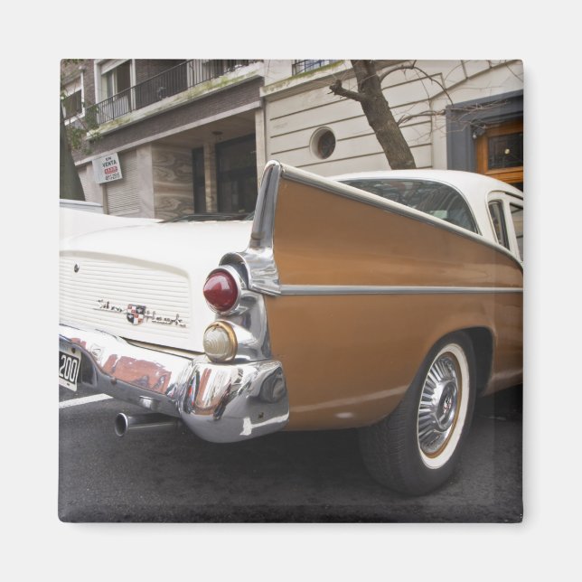 A Studebaker Silver Hawk Classic Car parked on a Magnet (Front)