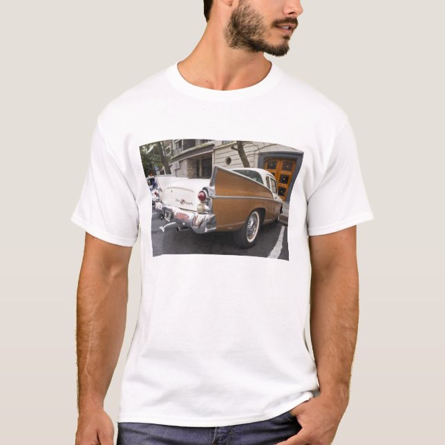 A Studebaker Silver Hawk Classic Car parked on a T-Shirt (Front)