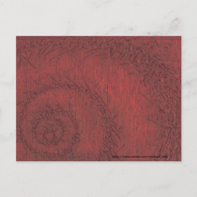A study in Koru no1 postcard (Front)