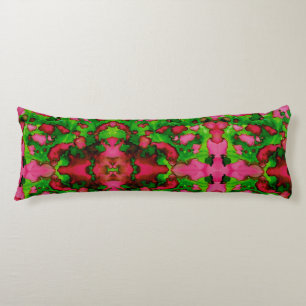 A Study in Pink & Green Body Cushion