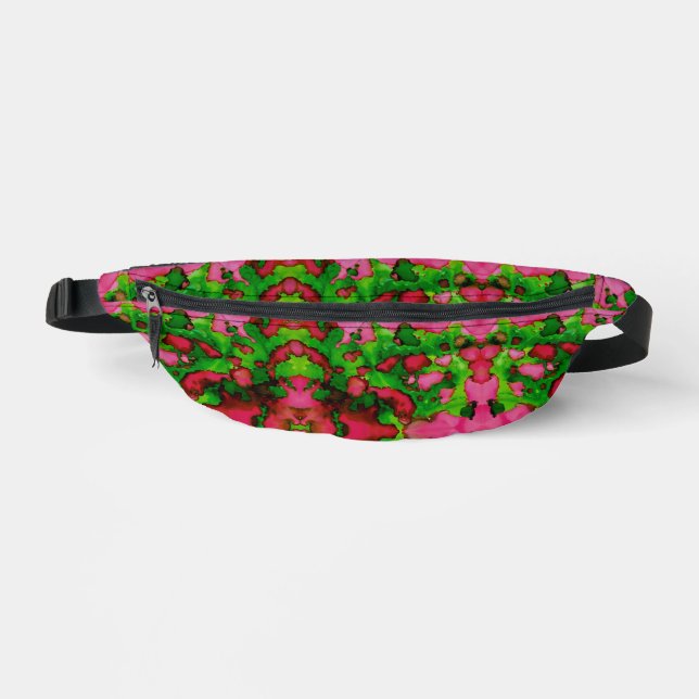 A Study in Pink & Green Bum Bags (Front)