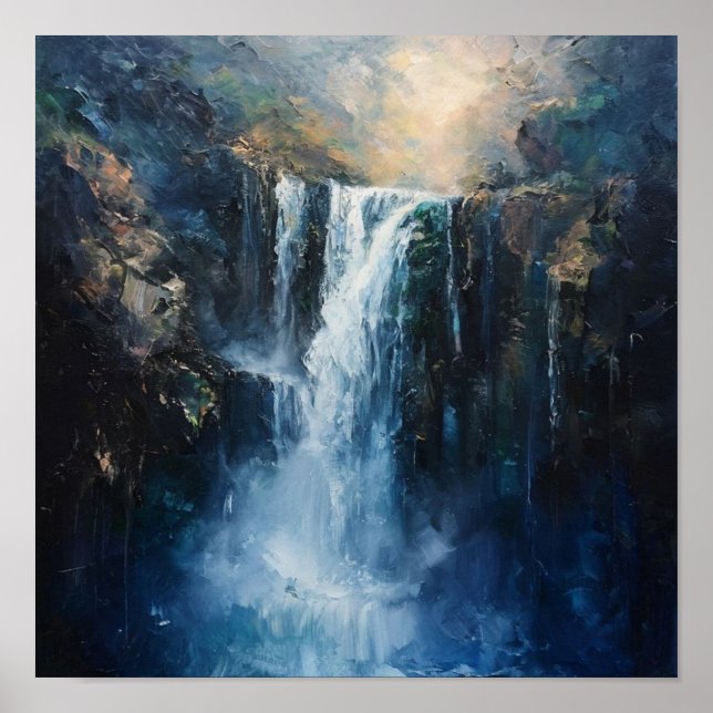 A Study of Light and Fluidity in the Heart Poster (Front)