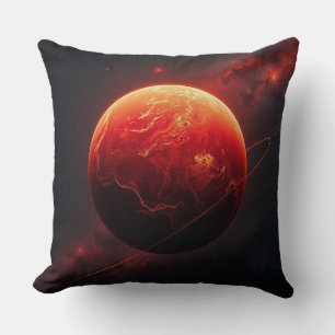 A Stunning Red Planet Cushion