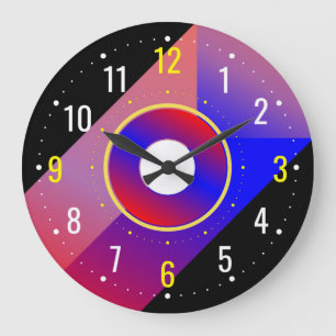 A Stylish and Eye-Catching Design - Modern  Large Clock