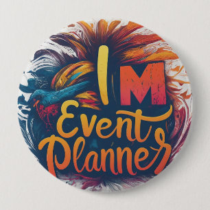 A Stylish and Professional Element Round 10 Cm Round Badge