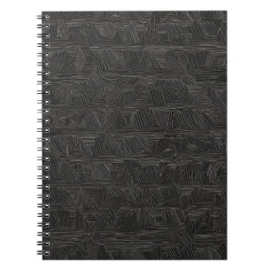 A Stylish Notebook with Modern Geometric Patterns