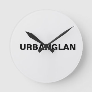 A stylish wall clock which has URBANGLAN design 