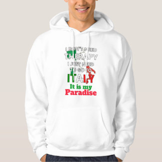 a stylish work of art, for all Italy lovers Hoodie