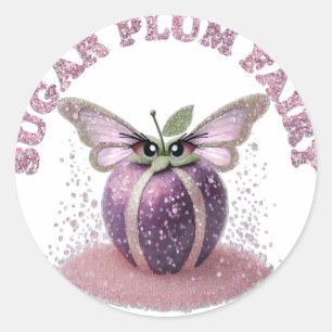A Sugar Plum Fairy Classic Round Sticker