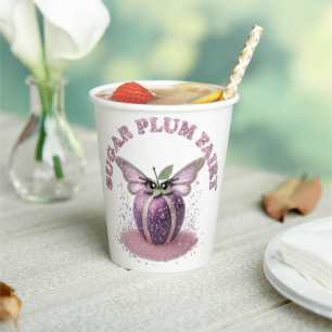 A Sugar Plum Fairy Paper Cups