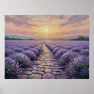 A Summer Dream of Lavender Poster